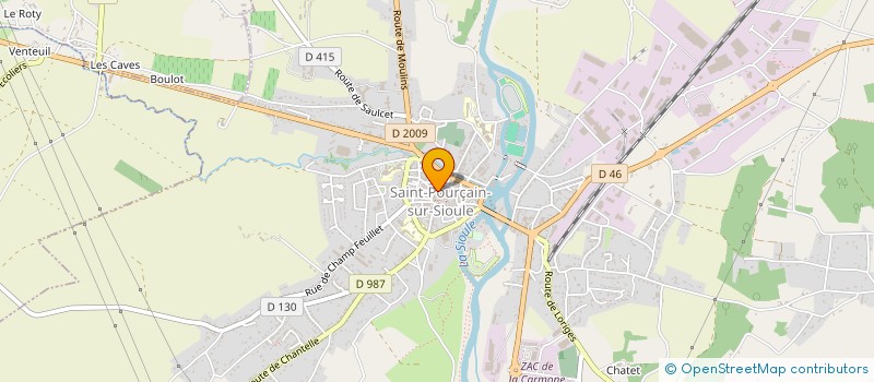 localisation de l'entreprise MONSIEUR WILLIAM GERIN à SAINT-POURCAIN-SUR-SIOULE