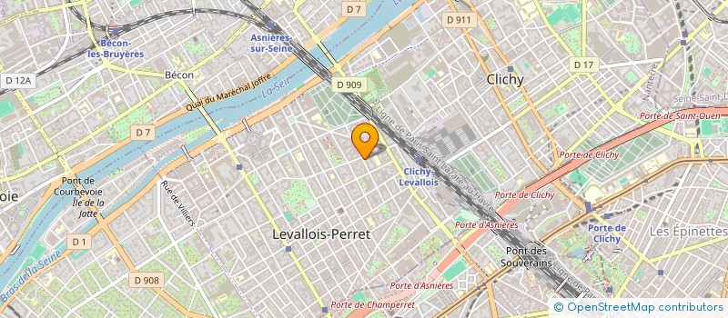 localisation de l'entreprise MONSIEUR WILLIAM GERLACH à LEVALLOIS-PERRET