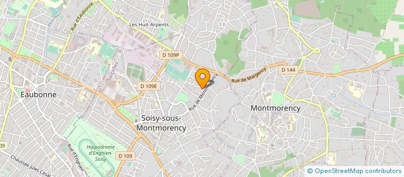localisation de l'entreprise MONSIEUR WILLIAM GLAROS à SOISY-SOUS-MONTMORENCY