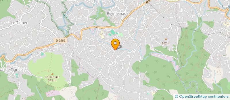 localisation de l'entreprise MONSIEUR WILLIAM GODEFROY  PEYMEINADE