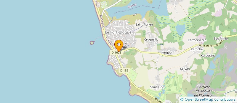 localisation de l'entreprise MONSIEUR WILLIAM GOURG  PLOEMEUR