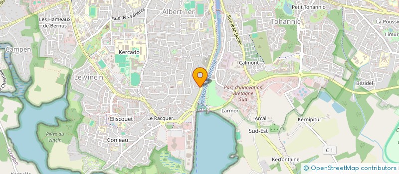 localisation de l'entreprise MONSIEUR WILLIAM GOURVES à VANNES