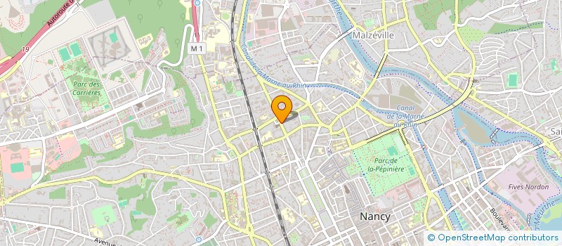 localisation de l'entreprise MONSIEUR WILLIAM GRAVIER  NANCY