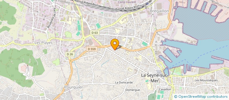 localisation de l'entreprise MONSIEUR WILLIAM GRECO  LA SEYNE-SUR-MER