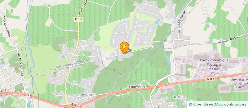 localisation de l'entreprise MONSIEUR WILLIAM GRIFFIN  SAINT-SULPICE-ET-CAMEYRAC