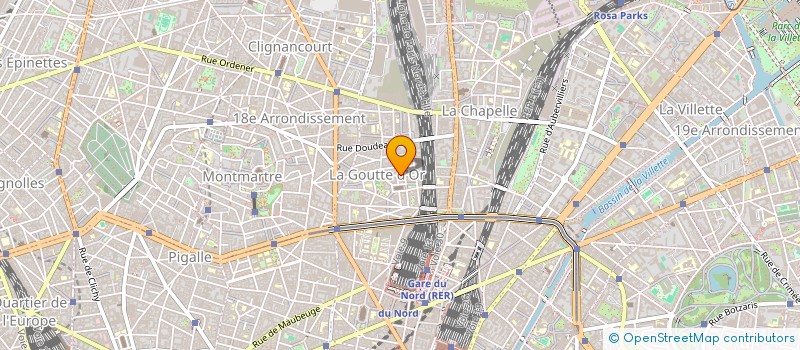 localisation de l'entreprise MONSIEUR WILLIAM GRIFFITHS  PARIS