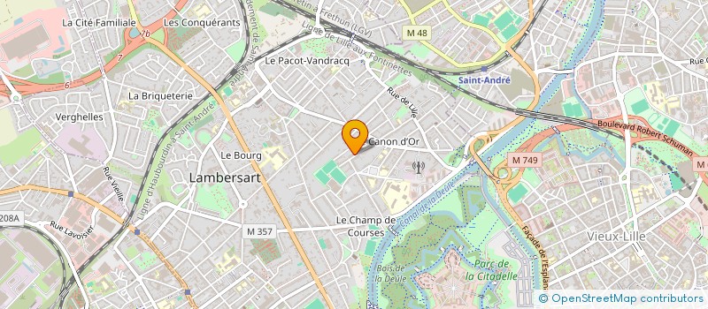 localisation de l'entreprise MONSIEUR WILLIAM GROSSEMY à LAMBERSART