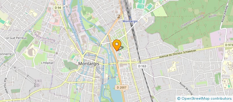 localisation de l'entreprise MONSIEUR WILLIAM GUERREIRO à MONTARGIS