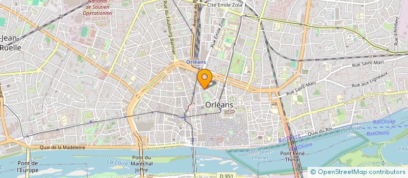 localisation de l'entreprise MONSIEUR WILLIAM GULARTE à ORLEANS