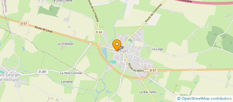 localisation de l'entreprise MONSIEUR WILLIAM HABIB  VAIGES