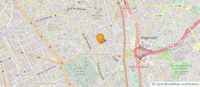 localisation de l'entreprise MONSIEUR WILLIAM HANOUN  PARIS