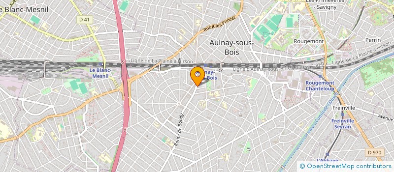 localisation de l'entreprise MONSIEUR WILLIAM HAOUY à AULNAY-SOUS-BOIS