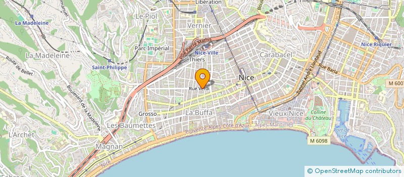 localisation de l'entreprise MONSIEUR WILLIAM HENRY à NICE