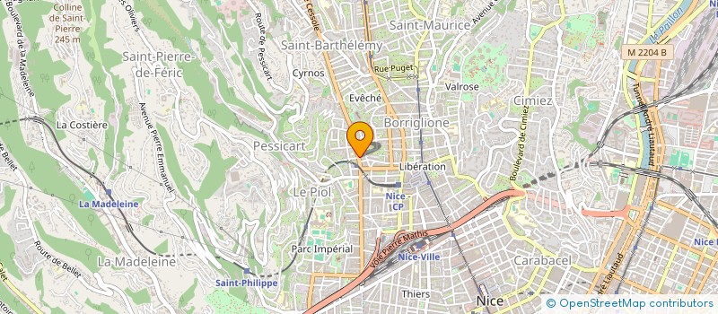 localisation de l'entreprise MONSIEUR WILLIAM HERVE  NICE