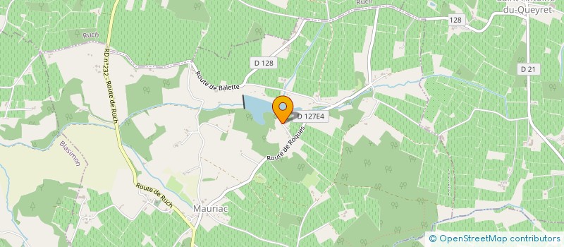 localisation de l'entreprise MONSIEUR WILLIAM HINCELIN à MAURIAC