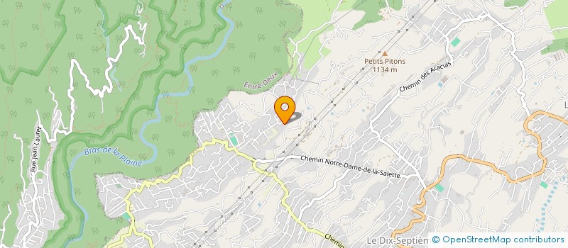 localisation de l'entreprise MONSIEUR WILLIAM HOARAU  LE TAMPON