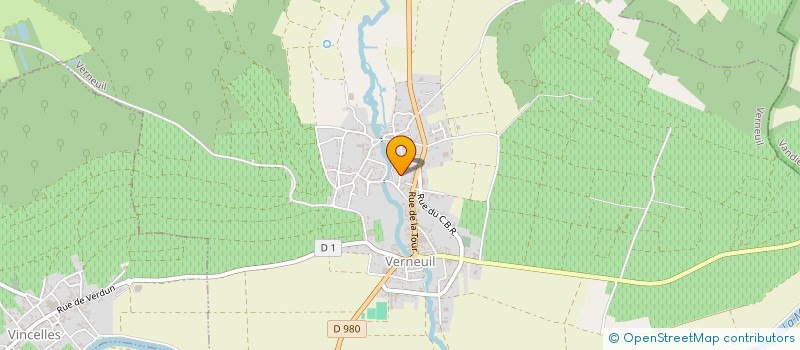 localisation de l'entreprise MONSIEUR WILLIAM HODGKINSON  VERNEUIL