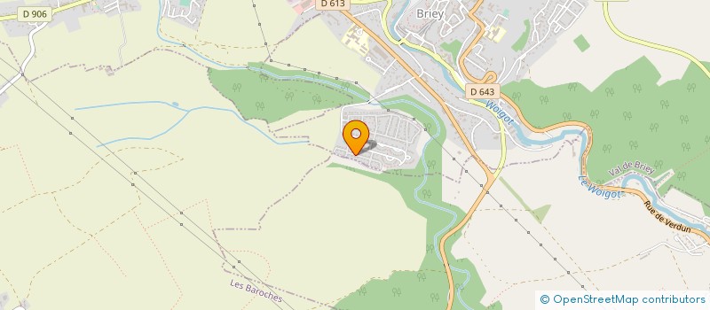 localisation de l'entreprise MONSIEUR WILLIAM HOFFMANN  VAL DE BRIEY