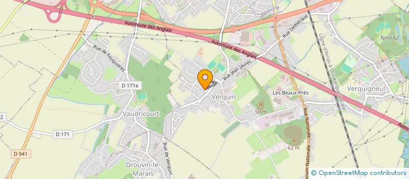 localisation de l'entreprise MONSIEUR WILLIAM HOLBE  VERQUIN