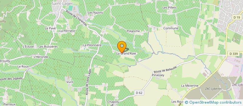 localisation de l'entreprise MONSIEUR WILLIAM HORN  SAINT-LAGER