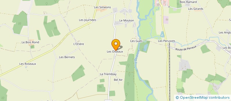 localisation de l'entreprise MONSIEUR WILLIAM HUP  CHARNY OREE DE PUISAYE