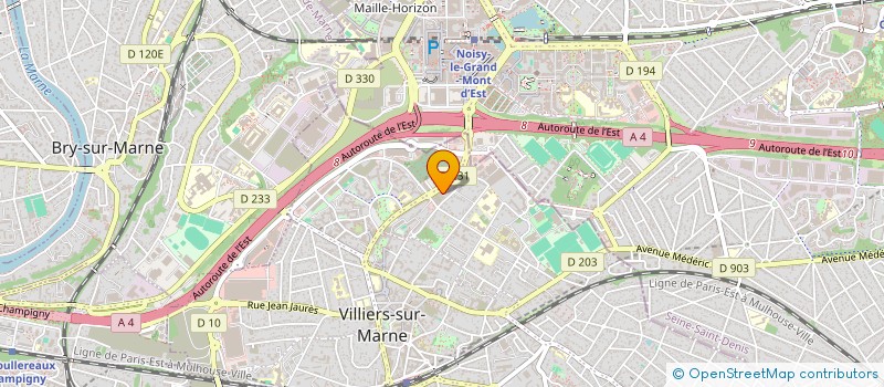 localisation de l'entreprise MONSIEUR WILLIAM INOURI à VILLIERS-SUR-MARNE