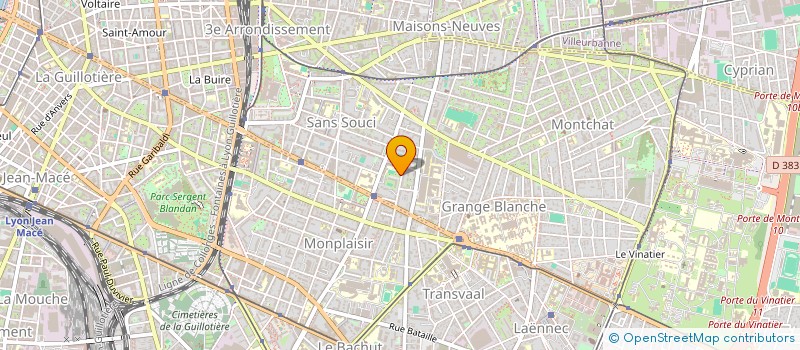 localisation de l'entreprise MONSIEUR WILLIAM IPENY  LYON