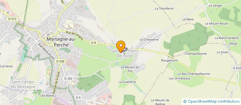 localisation de l'entreprise MONSIEUR WILLIAM JARDIN à MORTAGNE-AU-PERCHE