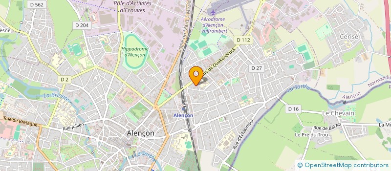 localisation de l'entreprise MONSIEUR WILLIAM JEAN-LOUIS à ALENCON