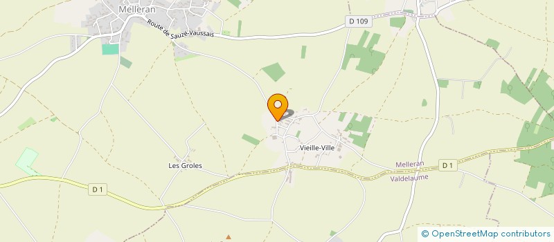 localisation de l'entreprise MONSIEUR WILLIAM JONCKHEERE  MELLERAN