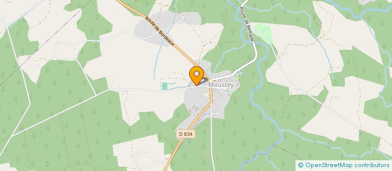 localisation de l'entreprise MONSIEUR WILLIAM JOUIS  MOUSTEY