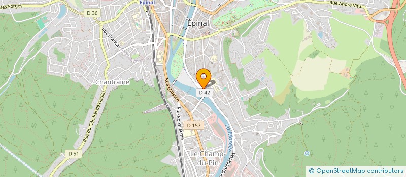 localisation de l'entreprise MONSIEUR WILLIAM KALCIC à EPINAL