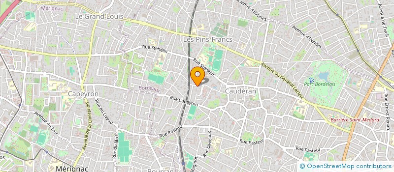 localisation de l'entreprise MONSIEUR WILLIAM KELLER  BORDEAUX