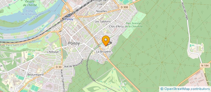 localisation de l'entreprise MONSIEUR WILLIAM KORCHIA à POISSY