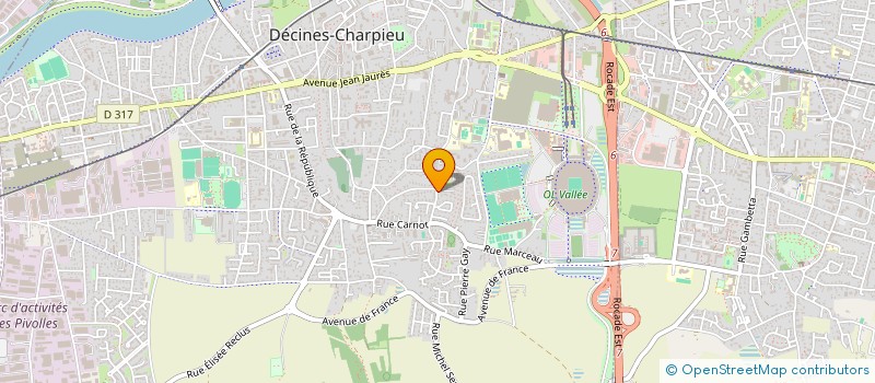 localisation de l'entreprise MONSIEUR WILLIAM KYEI  DECINES-CHARPIEU