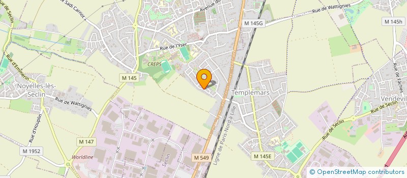 localisation de l'entreprise MONSIEUR WILLIAM LAGER  WATTIGNIES