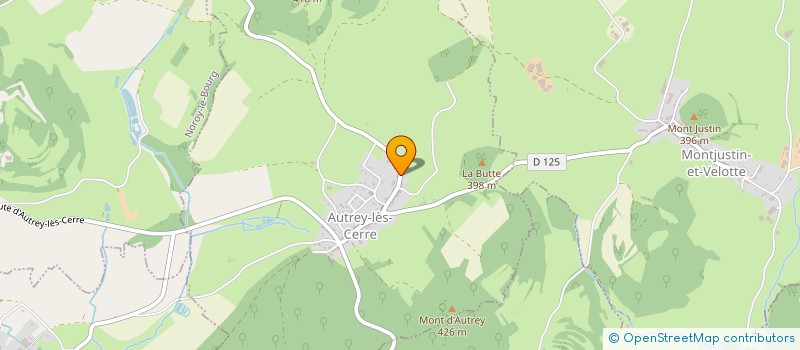 localisation de l'entreprise MONSIEUR WILLIAM LAMBOLEY  AUTREY-LES-CERRE