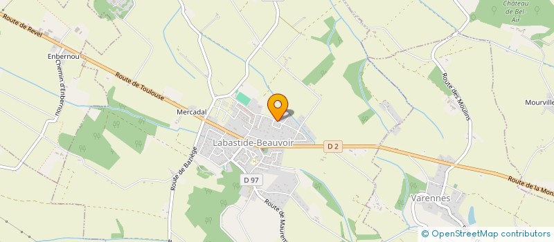 localisation de l'entreprise MONSIEUR WILLIAM LARRIEU  LABASTIDE-BEAUVOIR