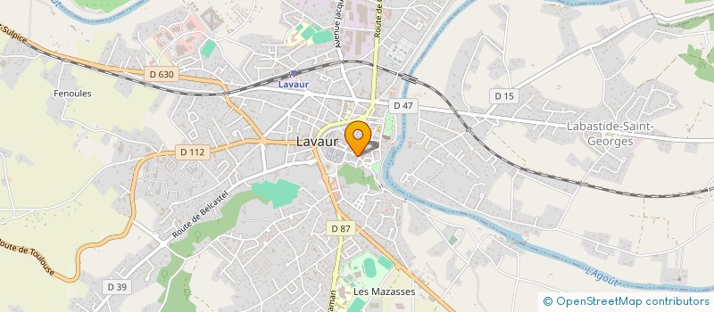 localisation de l'entreprise MONSIEUR WILLIAM LAUGAUDIN  LAVAUR