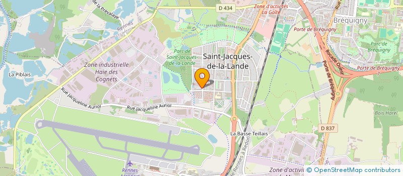 localisation de l'entreprise MONSIEUR WILLIAM LE BERRE à SAINT-JACQUES-DE-LA-LANDE