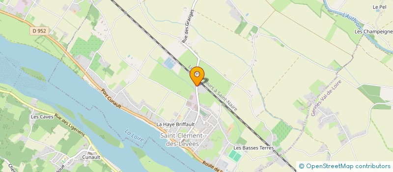 localisation de l'entreprise MONSIEUR WILLIAM LE TROADEC  SAINT-CLEMENT-DES-LEVEES