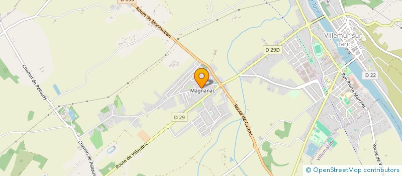 localisation de l'entreprise MONSIEUR WILLIAM LEBLANC à VILLEMUR-SUR-TARN