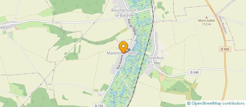 localisation de l'entreprise MONSIEUR WILLIAM LECLERCQ à MARESTMONTIERS
