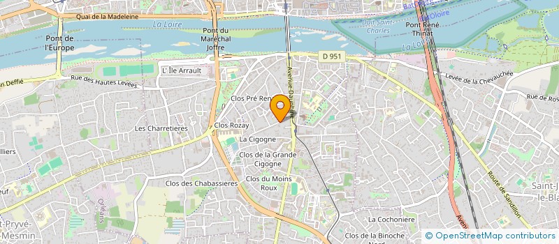 localisation de l'entreprise MONSIEUR WILLIAM LECLERCQ à ORLEANS