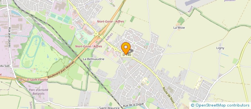 localisation de l'entreprise MONSIEUR WILLIAM LECUYER  AIFFRES