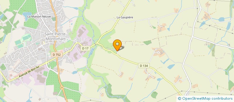 localisation de l'entreprise MONSIEUR WILLIAM LEDUC à MONTREVAULT-SUR-EVRE