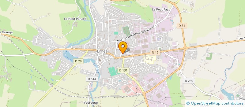 localisation de l'entreprise MONSIEUR WILLIAM LEKOUA FADEU  ERNEE