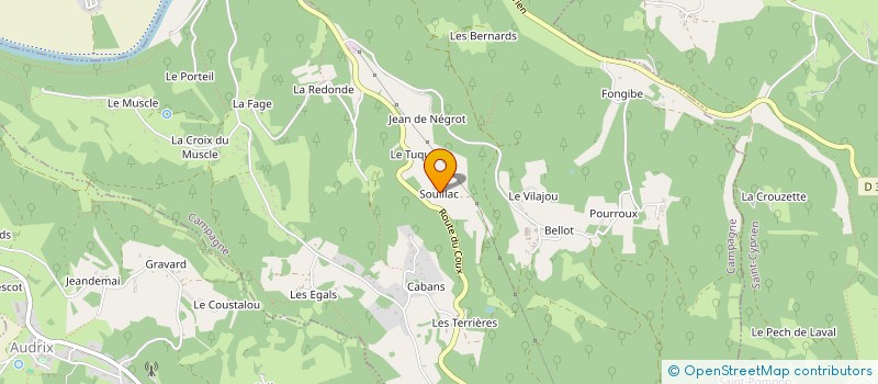 localisation de l'entreprise MONSIEUR WILLIAM LEMPIERE  SAINT-GERMAIN-LES-VERGNES