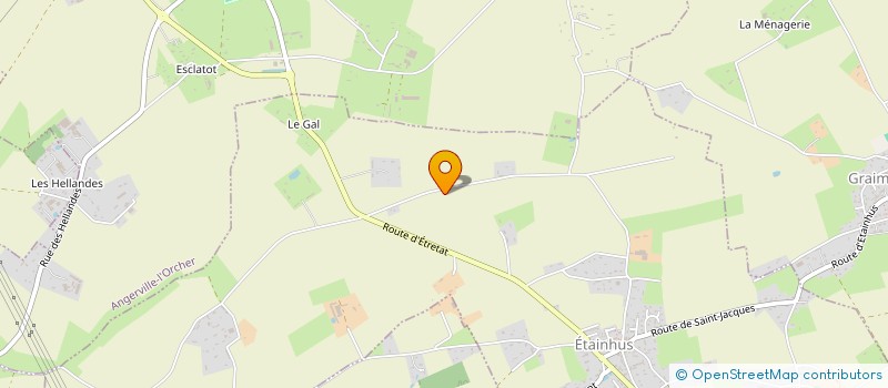 localisation de l'entreprise MONSIEUR WILLIAM LEPRETRE  ETAINHUS