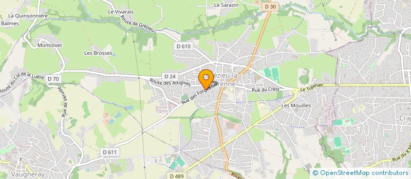 localisation de l'entreprise MONSIEUR WILLIAM LERAY  GREZIEU-LA-VARENNE